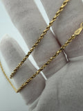 18" 2mm 10K yellow gold rope chain, 2.55g – Ott Family Jewelry (10)