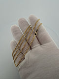 20" 2mm 10K yellow gold rope chain, 2.9g – Ott Family Jewelry (10)