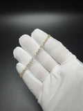 7" 14k yellow gold fancy shape lab diamond tennis bracelet, 4.59ctw E-F VVS-VS, 5.52g – Ott Family Jewelry (10)