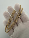 16" 3mm 10K yellow gold rope chain, 3.6g – Ott Family Jewelry (10)
