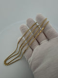 26" 2.5mm 10K yellow gold rope chain, 4.13g – Ott Family Jewelry (11)