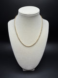 16" 3mm 10K yellow gold rope chain, 3.6g – Ott Family Jewelry (1)