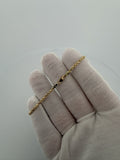 7" 2.5mm 10K yellow gold rope bracelet, 1.4g – Ott Family Jewelry (1)
