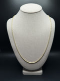 26" 2.5mm 10K yellow gold rope chain, 4.13g – Ott Family Jewelry (1)