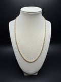 20" 3mm 10K yellow gold rope chain, 5.33g – Ott Family Jewelry (1)