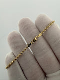 7" 2.5mm 10K yellow gold rope bracelet, 1.4g – Ott Family Jewelry (2)