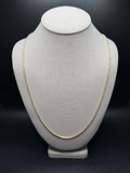 26" 2.5mm 10K yellow gold rope chain, 4.13g – Ott Family Jewelry (2)