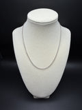 16" 2.5mm 14K white gold cable chain, 5.1g – Ott Family Jewelry (2)