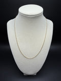 18" 2mm 14K yellow gold paperclip chain, 3.03g – Ott Family Jewelry (2)