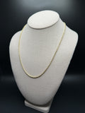 20" 2.5mm 10K yellow gold rope chain, 3.2g – Ott Family Jewelry (3)