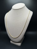 26" 2.5mm 10K yellow gold rope chain, 4.13g – Ott Family Jewelry (3)