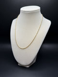 18" 2mm 10K yellow gold rope chain, 2.72g – Ott Family Jewelry (3)