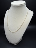 18" 2mm 14K yellow gold paperclip chain, 3.03g – Ott Family Jewelry (3)