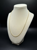 20" 2mm 10K yellow gold rope chain, 2.84g – Ott Family Jewelry (3)