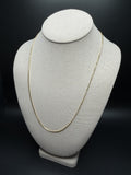 22" 1.1mm 14K yellow gold box chain, 6.02g – Ott Family Jewelry (3)