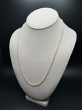 22" 2mm 10K yellow gold rope chain, 2.9g – Ott Family Jewelry (3)