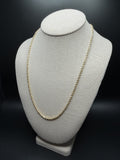 22" 3mm 10K yellow gold rope chain, 5.6g – Ott Family Jewelry (3)