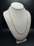 22" 3mm 10K yellow gold rope chain, 5.6g – Ott Family Jewelry (4)