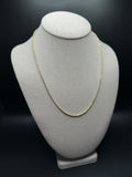 20" 2.5mm 10K yellow gold rope chain, 3.2g – Ott Family Jewelry (4)