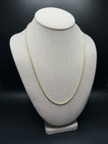 22" 2.5mm 10K yellow gold rope chain, 3.6g – Ott Family Jewelry (4)