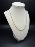 18" 2mm 10K yellow gold rope chain, 2.7g – Ott Family Jewelry (4)