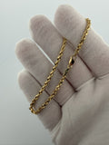 8" 3mm 10K yellow gold rope bracelet, 2.34g – Ott Family Jewelry (4)