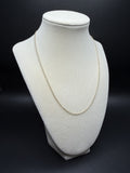 18" 2mm 14K yellow gold paperclip chain, 3.03g – Ott Family Jewelry (4)