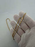 20" 2.5mm 10K yellow gold rope chain, 3.2g – Ott Family Jewelry (5)