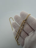 22" 2.5mm 10K yellow gold rope chain, 3.5g – Ott Family Jewelry (5)