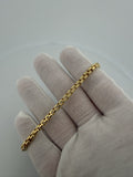 8.25" 4.5mm 14K yellow gold rounded box bracelet, 8.5g – Ott Family Jewelry (5)