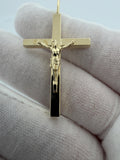 2" 14K yellow gold latin cross crucifix pendant, 2.4g – Ott Family Jewelry (5)