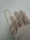 24" 2mm 10K yellow gold rope chain, 3.35g – Ott Family Jewelry (5)
