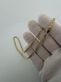 16" 3mm 10K yellow gold rope chain, 3.6g – Ott Family Jewelry (5)