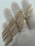 20" 2mm 10K yellow gold rope chain, 2.91g – Ott Family Jewelry (6)