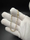 7" 14k yellow gold marquise lab diamond tennis bracelet, 5.96ctw E-F VS, 5.96g – Ott Family Jewelry (6)