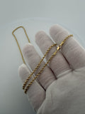 24" 2.5mm 10K yellow gold rope chain, 3.6g – Ott Family Jewelry (6)