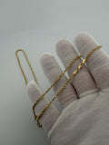 22" 2mm 10K yellow gold rope chain, 2.9g – Ott Family Jewelry (7)