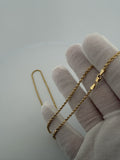 20" 2mm 10K yellow gold rope chain, 2.84g – Ott Family Jewelry (7)