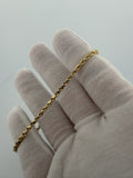 8" 3mm 10K yellow gold rope bracelet, 2.34g – Ott Family Jewelry (7)
