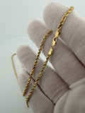 20" 2.5mm 10K yellow gold rope chain, 3.2g – Ott Family Jewelry (7)