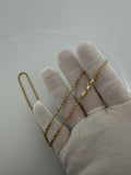 18" 2mm 10K yellow gold rope chain, 2.72g – Ott Family Jewelry (7)