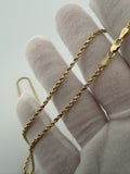 20" 2mm 10K yellow gold rope chain, 2.84g – Ott Family Jewelry (8)