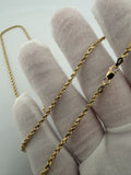 24" 2mm 10K yellow gold rope chain, 3.35g – Ott Family Jewelry (8)
