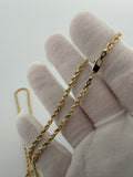 22" 3mm 10K yellow gold rope chain, 5.6g – Ott Family Jewelry (9)