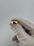 Size 6.5 14k Yellow Gold Band 6mm 5.12g