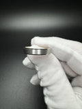 Size 12 14k White Gold Band Brushed Finish 5mm 6.4g