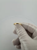 Size 13 14k Yellow Gold Band 3mm 3.13g