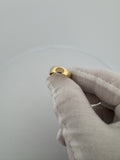 Size 6.5 14k Yellow Gold Band 6mm 5.12g