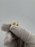 Size 6.5 14k Yellow Gold Band 6mm 5.12g