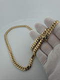 Remaining Balance — 24" 10k Yellow Gold Handmade Miami Cuban 8mm 111.05g